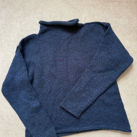 Navy Blue Alpaca 🦙 Lobster Sweater - Picture 6 of 6